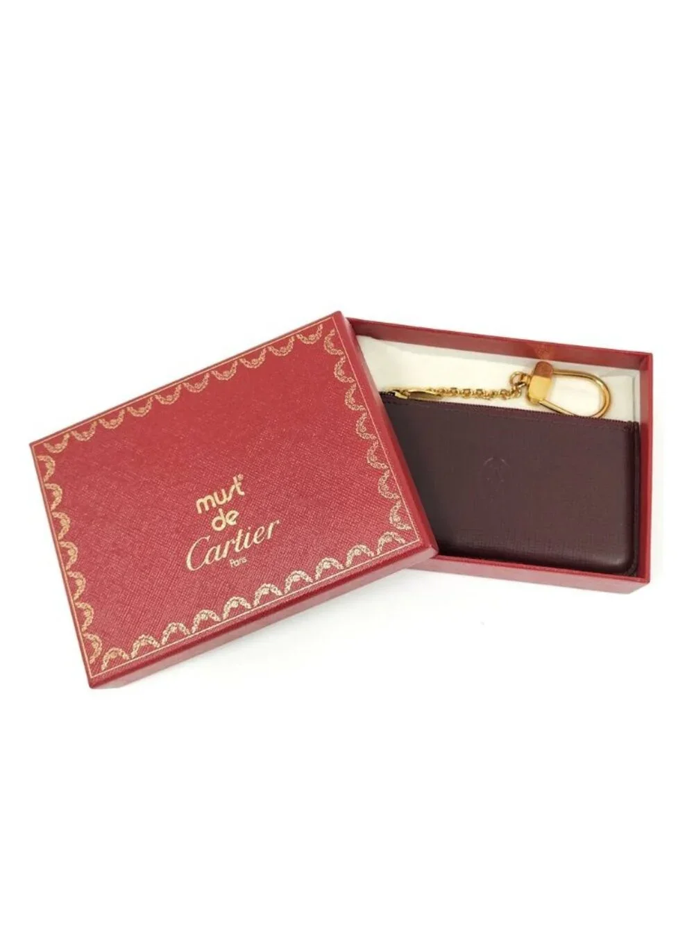 Cartier Coin Case Must Have Line Leather Key